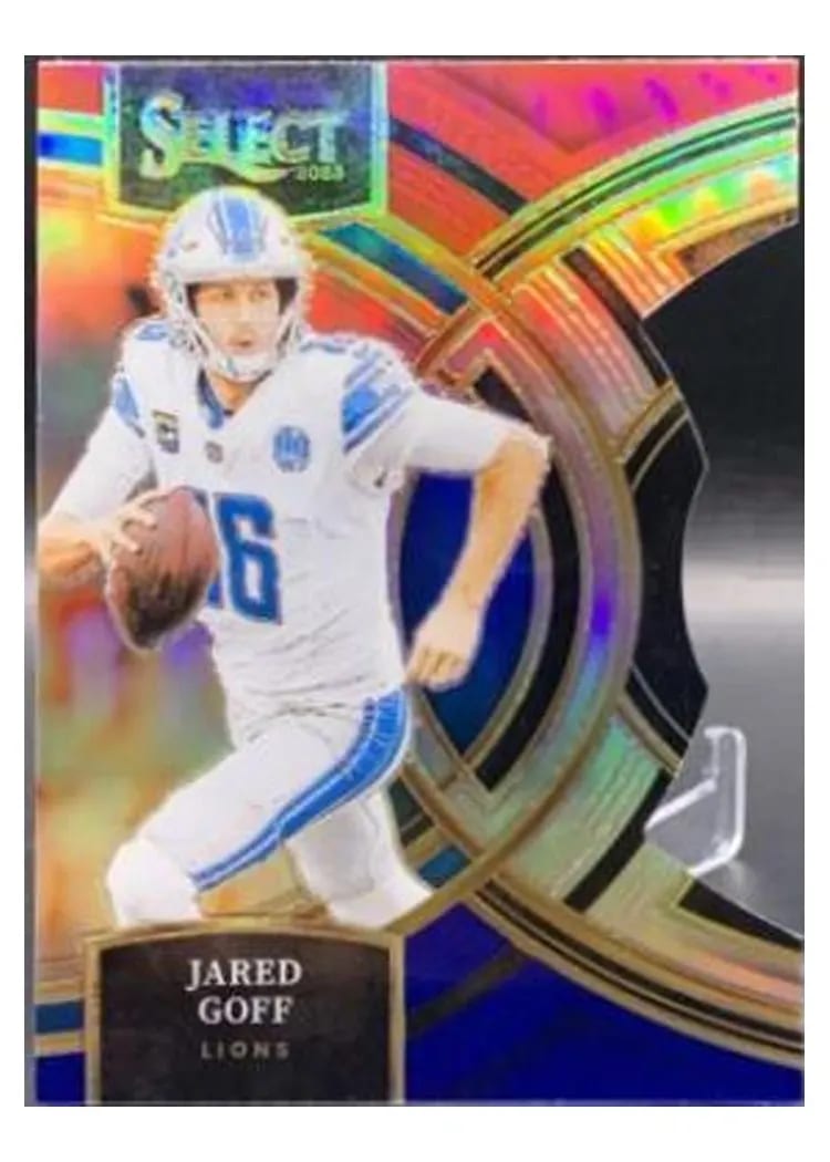 2023 Panini Select Base Set Jared Goff #178 card