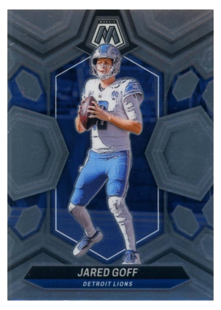 2024 Panini Mosaic Base Set Jared Goff Genesis #71 card