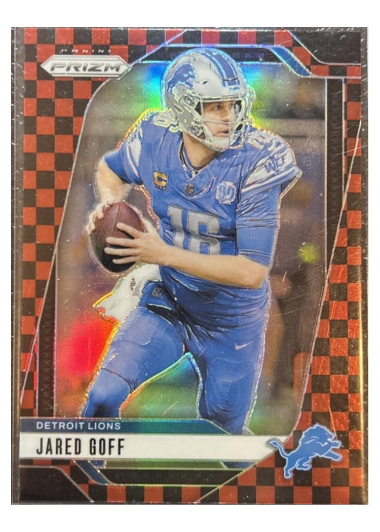 2024 Panini Prizm Base Set Jared Goff #92 card