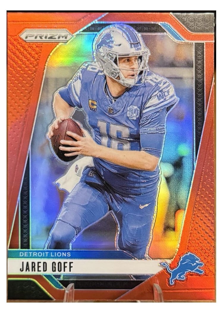 2024 Panini Prizm Base Set Jared Goff #92 card