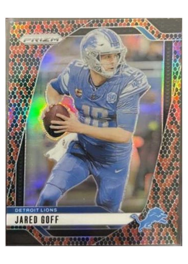 2024 Panini Prizm Base Set Jared Goff #92 card