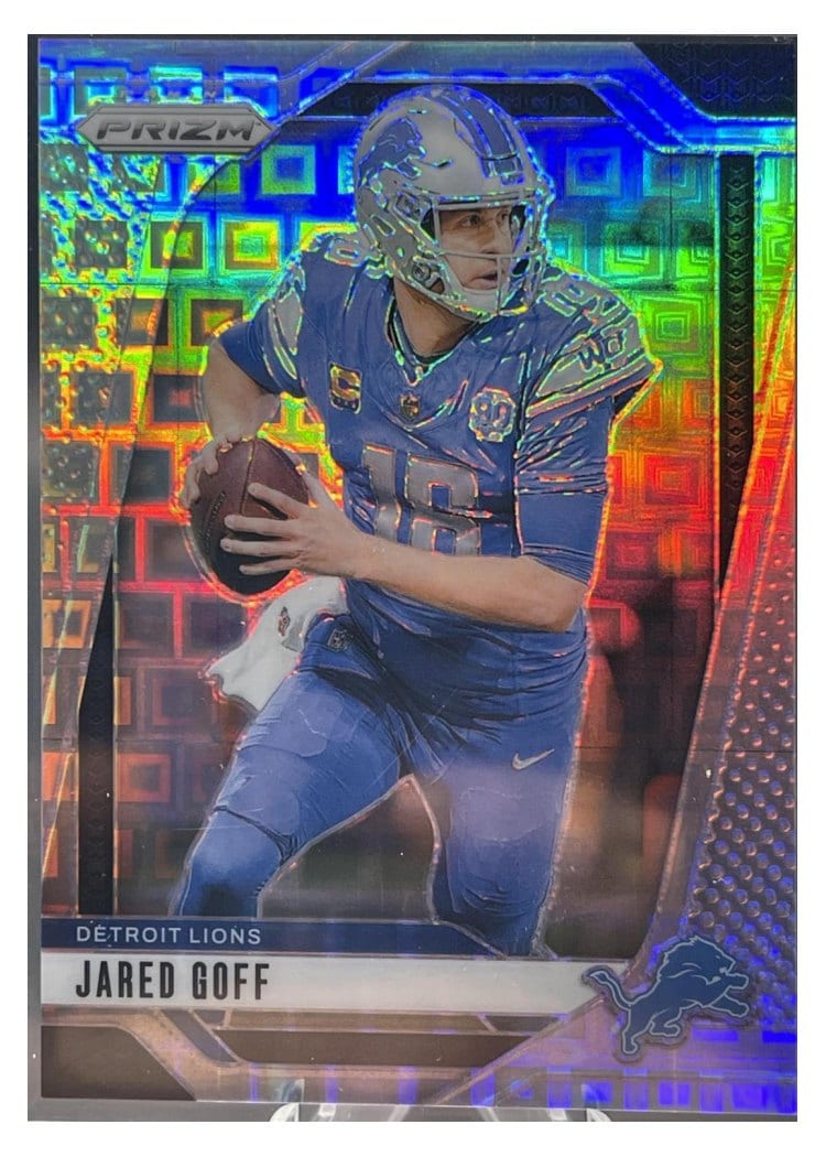 2024 Panini Prizm Base Set Jared Goff #92 card