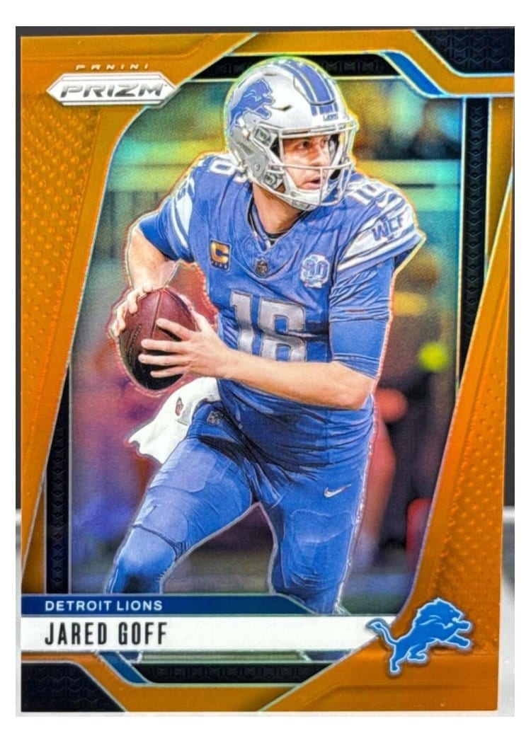 2024 Panini Prizm Base Set Jared Goff #92 card