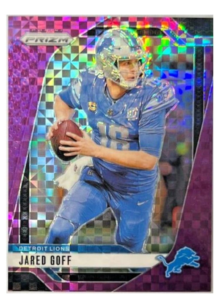 2024 Panini Prizm Base Set Jared Goff #92 card