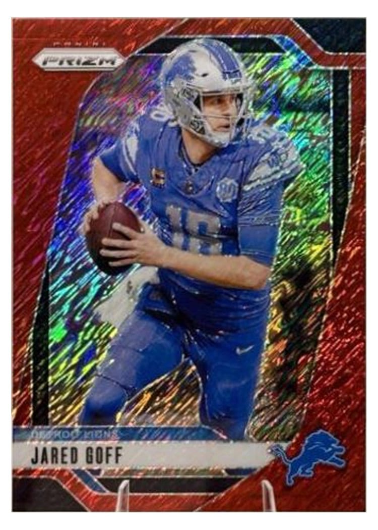 2024 Panini Prizm Base Set Jared Goff #92 card