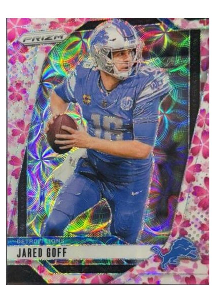 2024 Panini Prizm Base Set Jared Goff #92 card