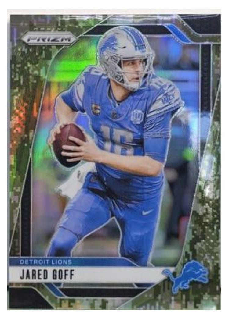 2024 Panini Prizm Base Set Jared Goff #92 card