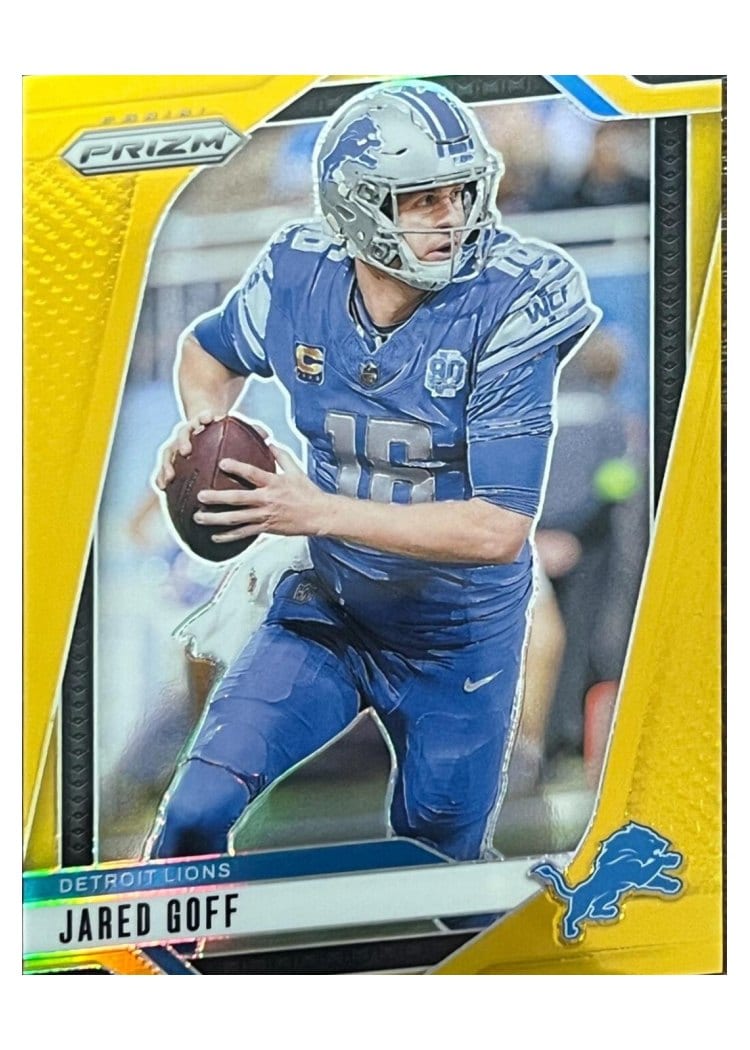 2024 Panini Prizm Base Set Jared Goff #92 card