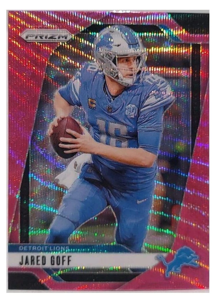 2024 Panini Prizm Base Set Jared Goff #92 card