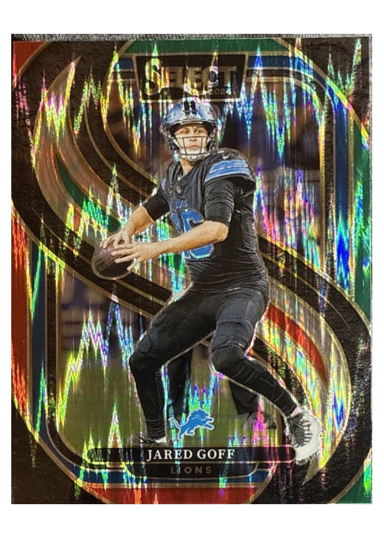 2024 Panini Select Base Set Jared Goff #123 card