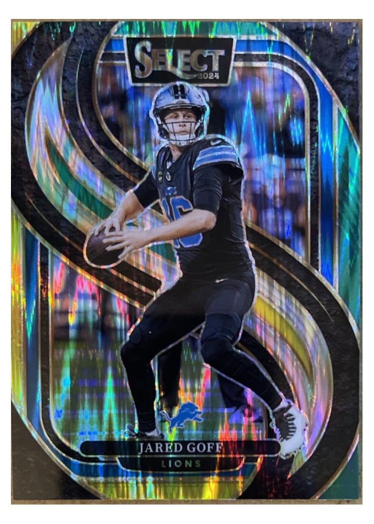 2024 Panini Select Base Set Jared Goff #123 card