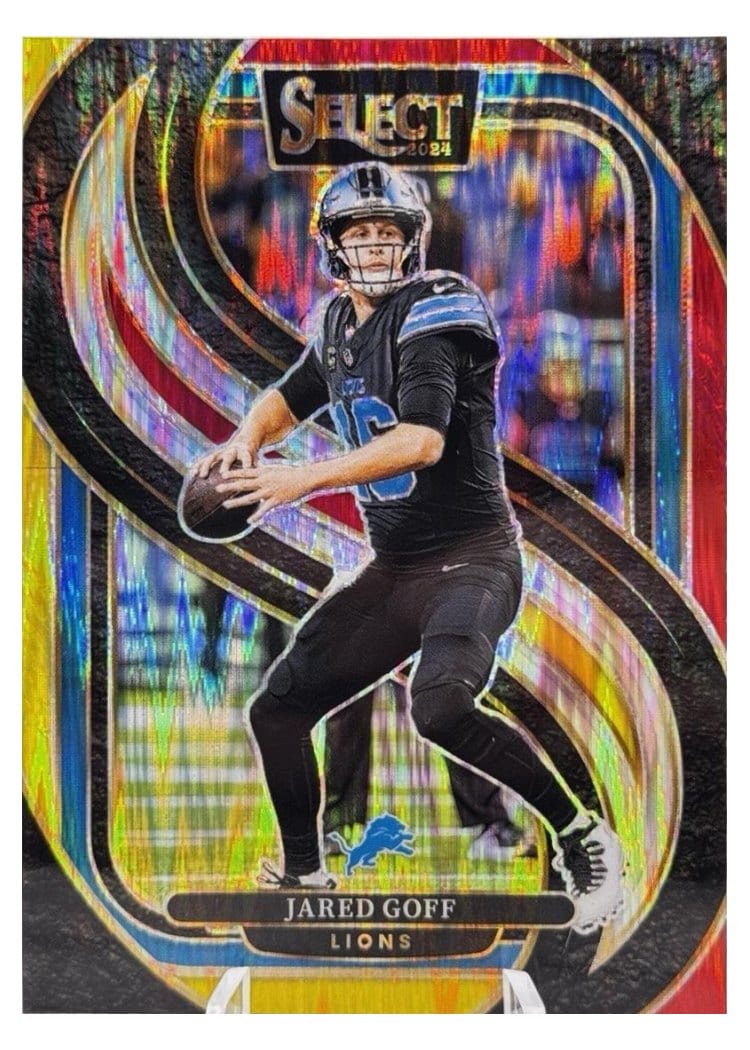 2024 Panini Select Base Set Jared Goff #123 card