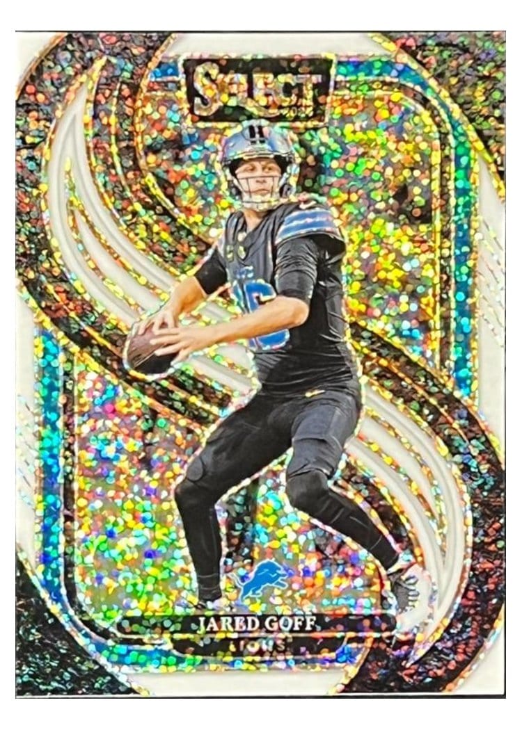 2024 Panini Select Base Set Jared Goff #123 card
