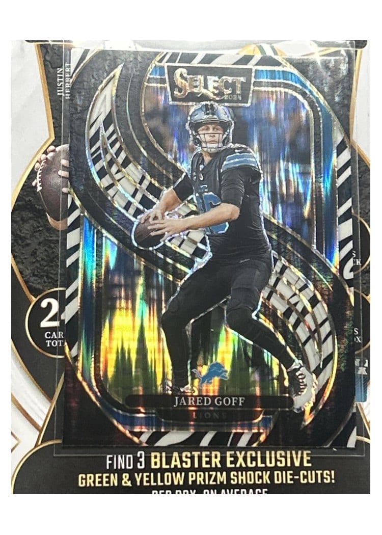 2024 Panini Select Base Set Jared Goff #123 card