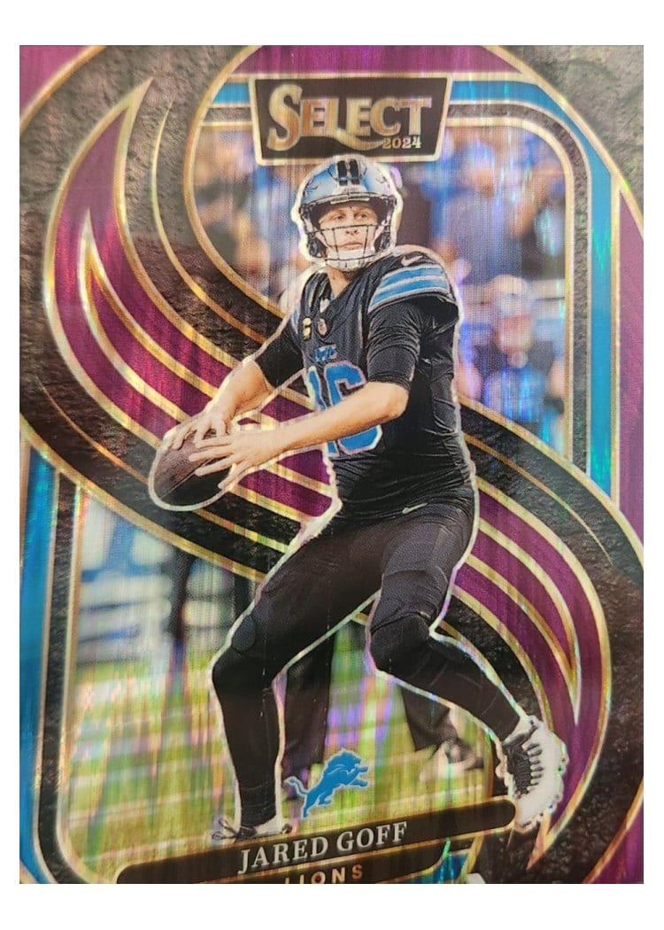 2024 Panini Select Base Set Jared Goff #123 card