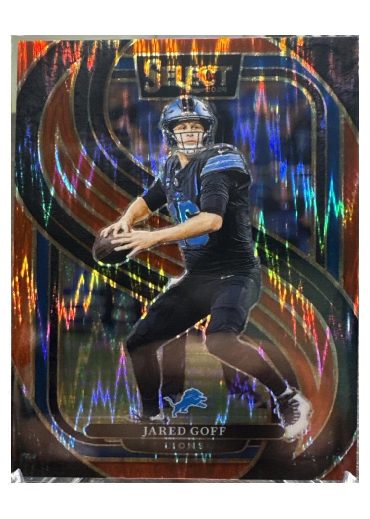 2024 Panini Select Base Set Jared Goff #123 card