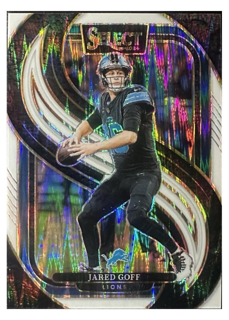 2024 Panini Select Base Set Jared Goff #123 card