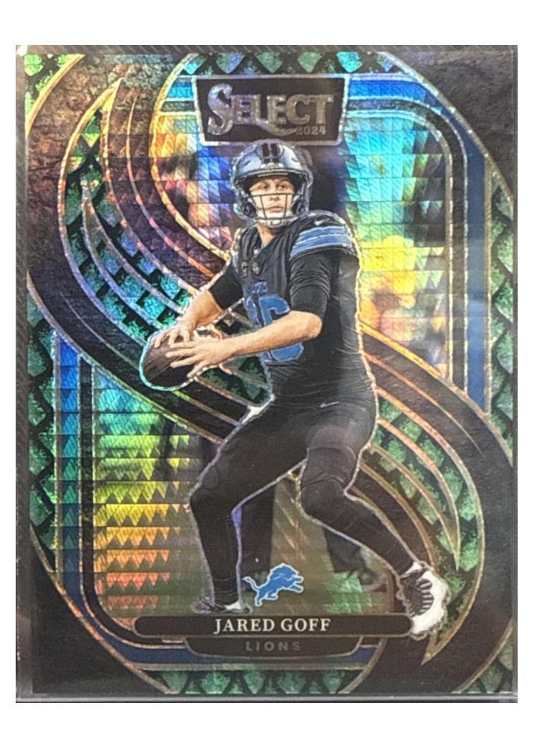 2024 Panini Select Base Set Jared Goff #123 card