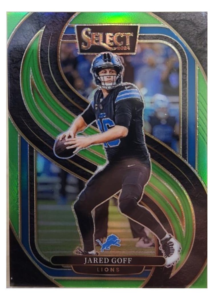 2024 Panini Select Base Set Jared Goff #123 card