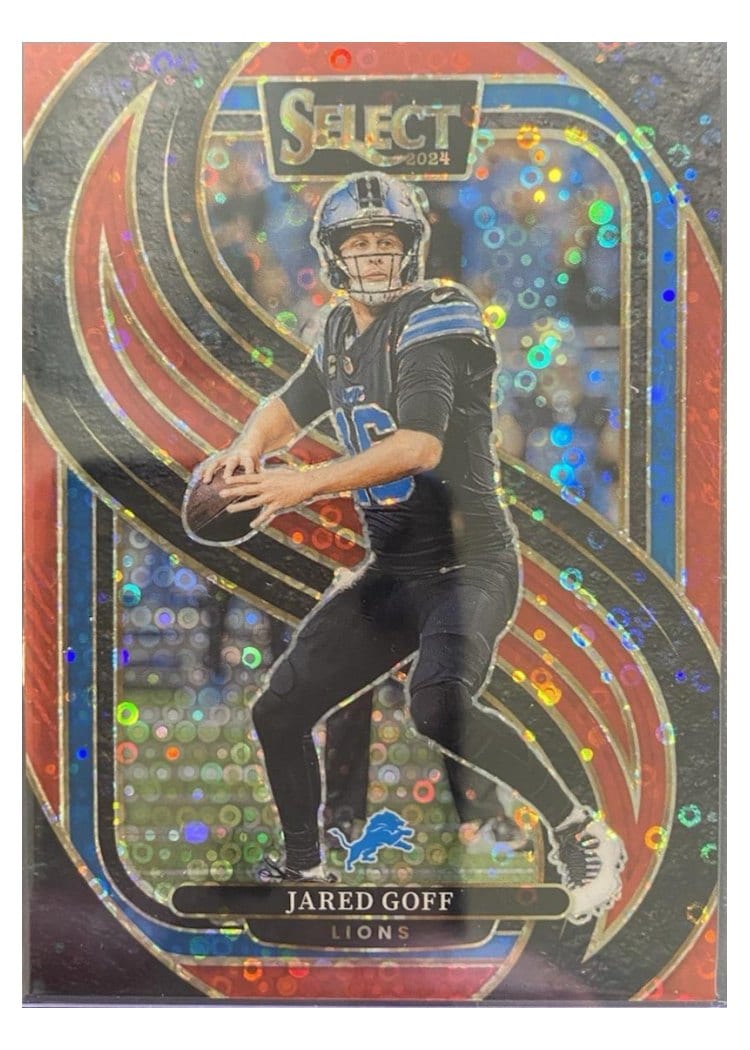 2024 Panini Select Base Set Jared Goff #123 card