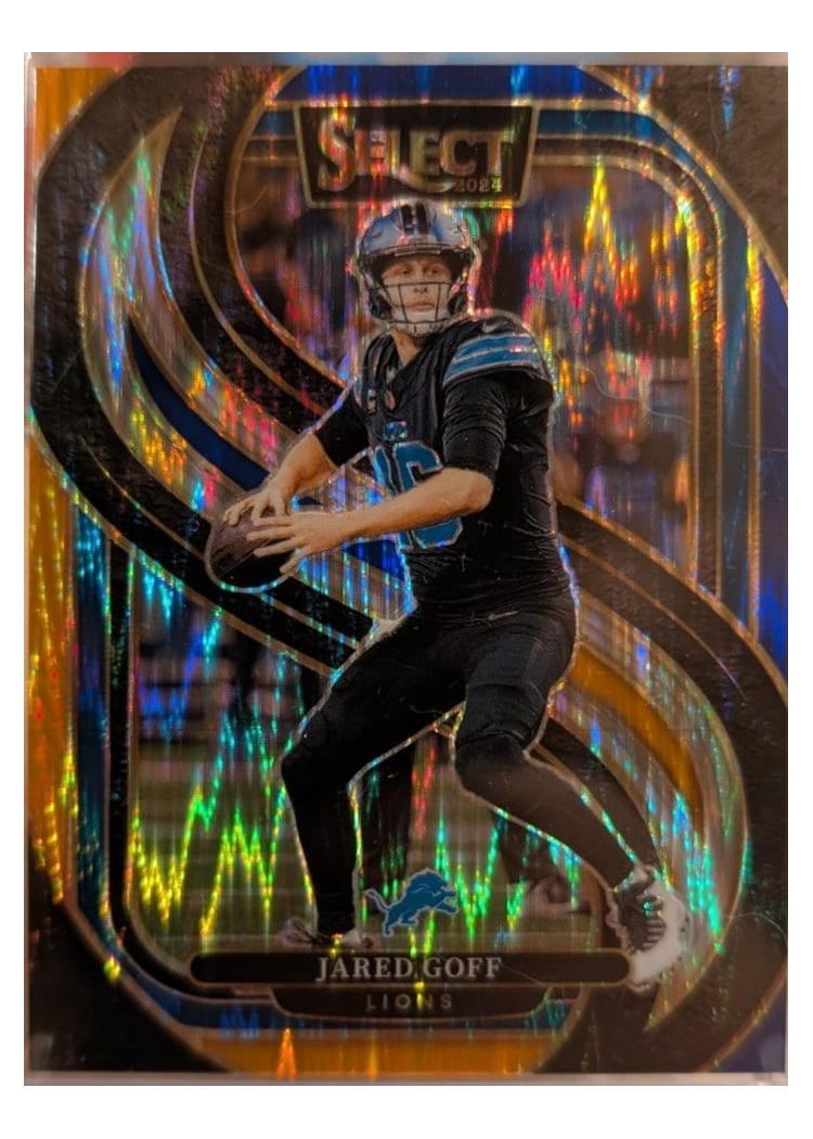 2024 Panini Select Base Set Jared Goff #123 card