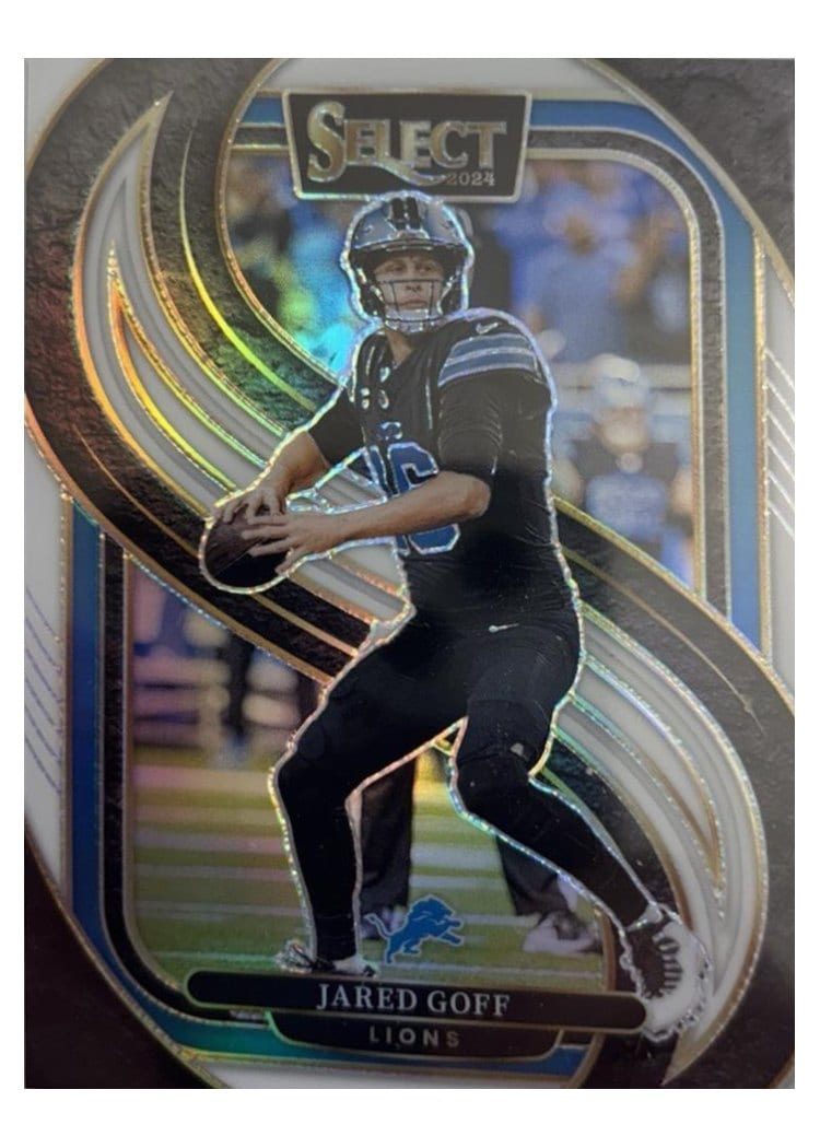 2024 Panini Select Base Set Jared Goff #123 card