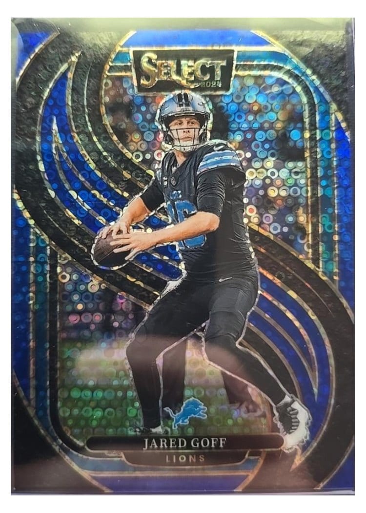 2024 Panini Select Base Set Jared Goff #123 card