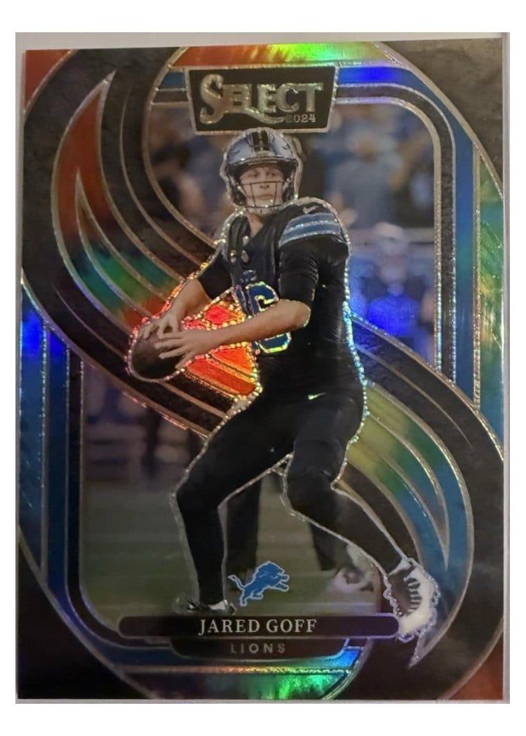 2024 Panini Select Base Set Jared Goff #123 card