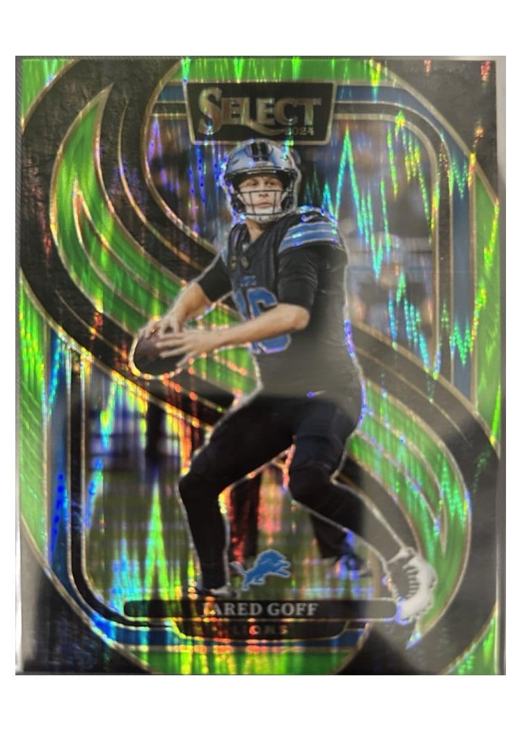 2024 Panini Select Base Set Jared Goff #123 card