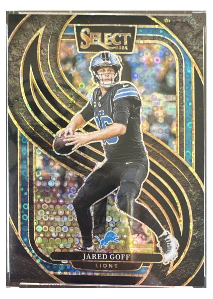2024 Panini Select Base Set Jared Goff #123 card