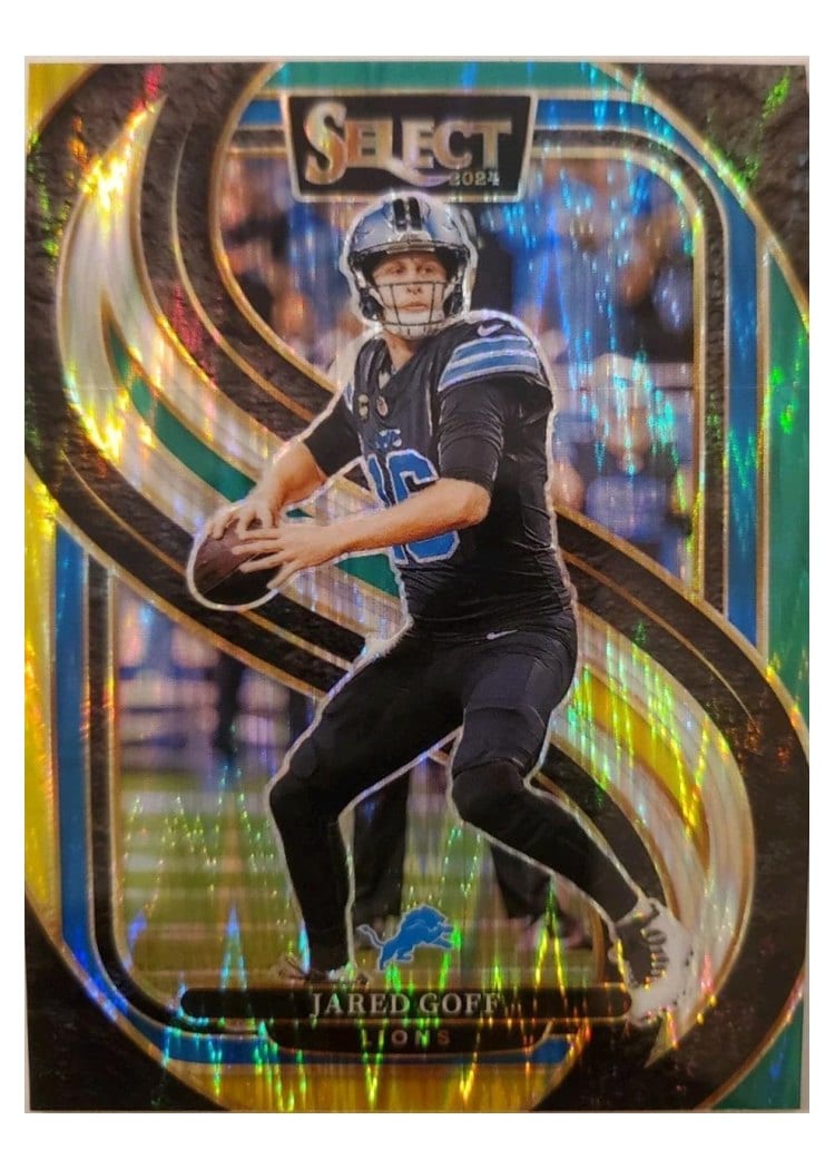 2024 Panini Select Base Set Jared Goff #123 card