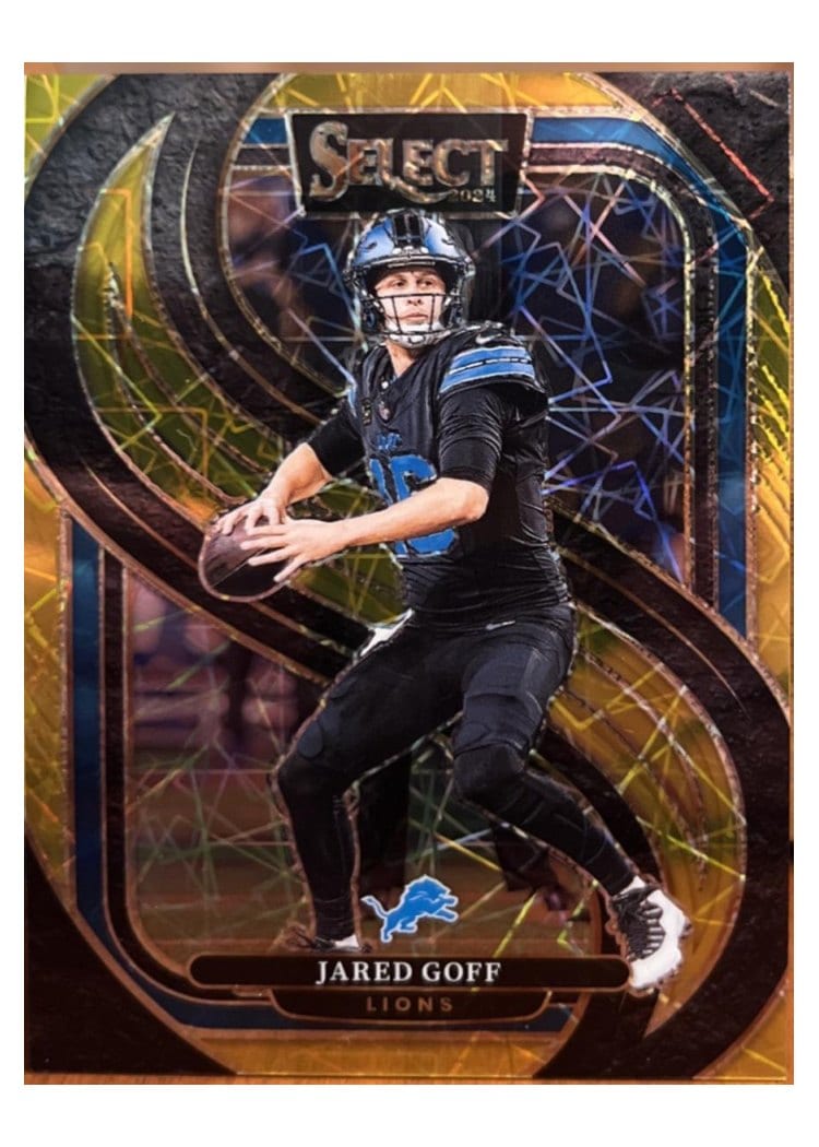 2024 Panini Select Base Set Jared Goff #123 card