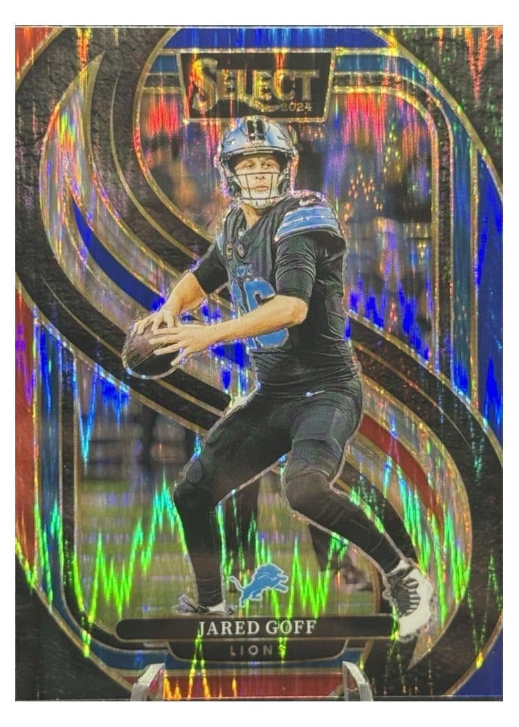 2024 Panini Select Base Set Jared Goff #123 card