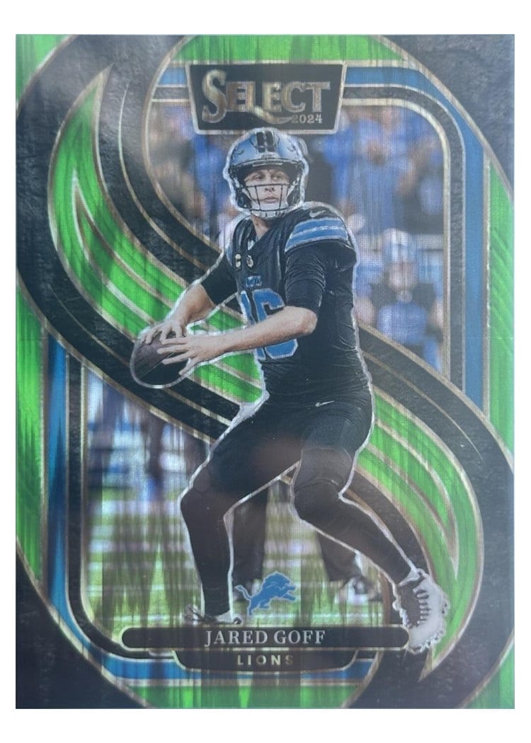2024 Panini Select Base Set Jared Goff #123 card