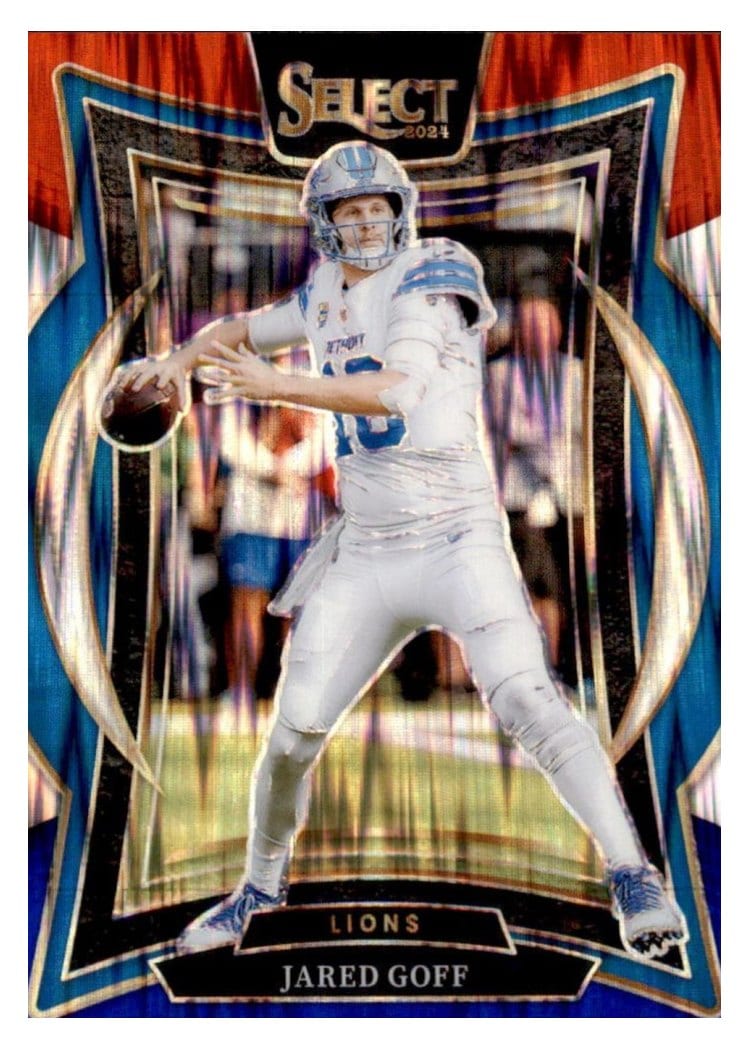 2024 Panini Select Base Set Jared Goff #36 card