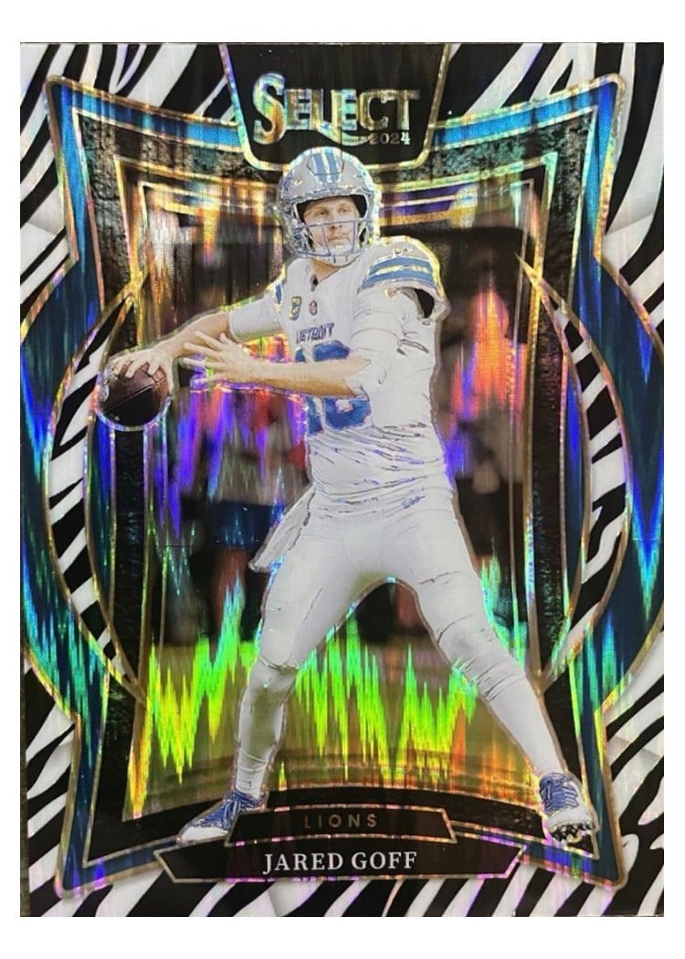 2024 Panini Select Base Set Jared Goff #36 card