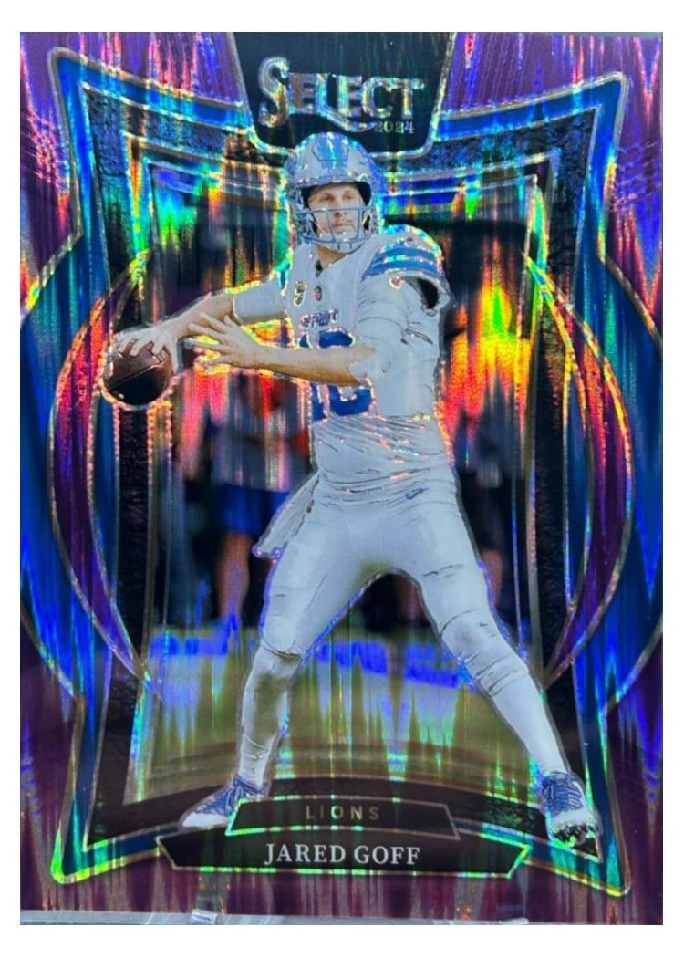2024 Panini Select Base Set Jared Goff #36 card