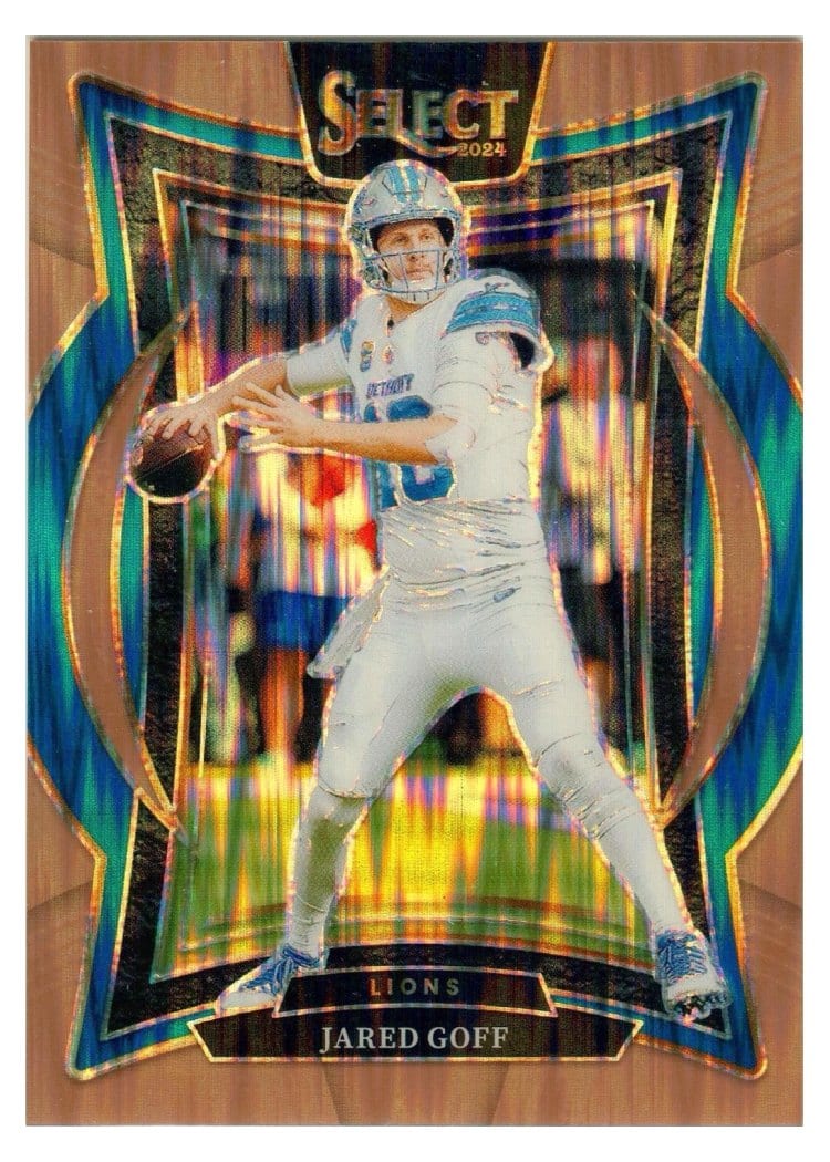 2024 Panini Select Base Set Jared Goff #36 card