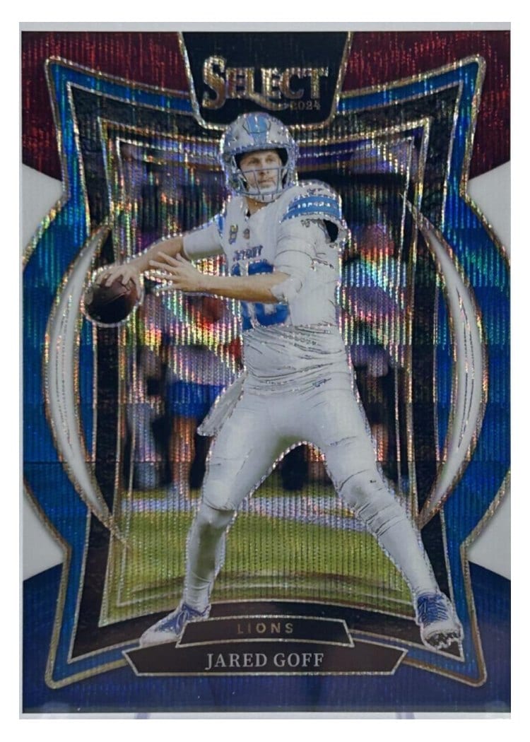 2024 Panini Select Base Set Jared Goff #36 card