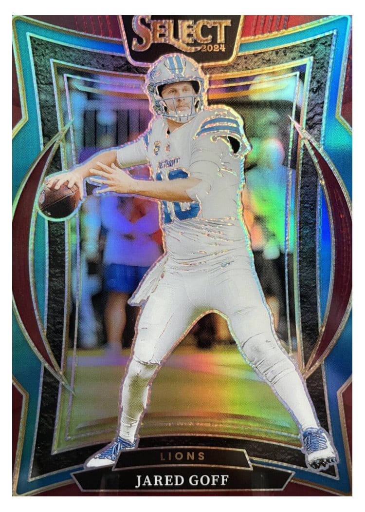 2024 Panini Select Base Set Jared Goff #36 card