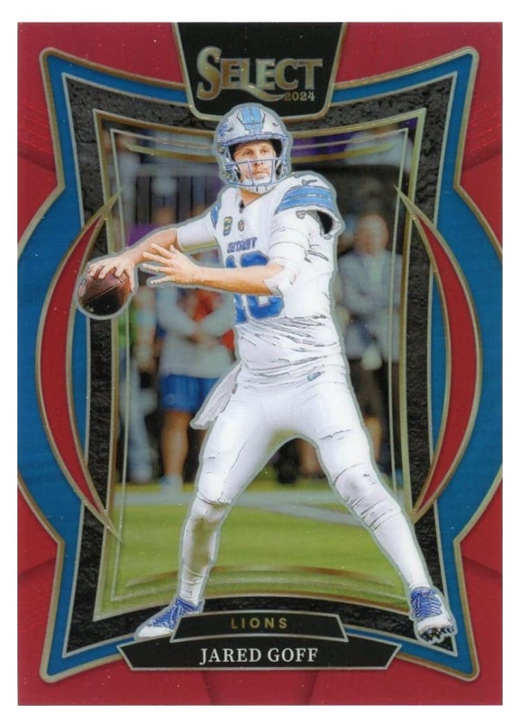 2024 Panini Select Base Set Jared Goff #36 card