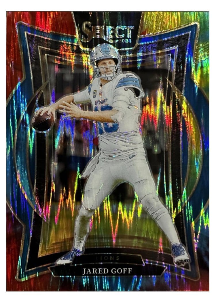 2024 Panini Select Base Set Jared Goff #36 card