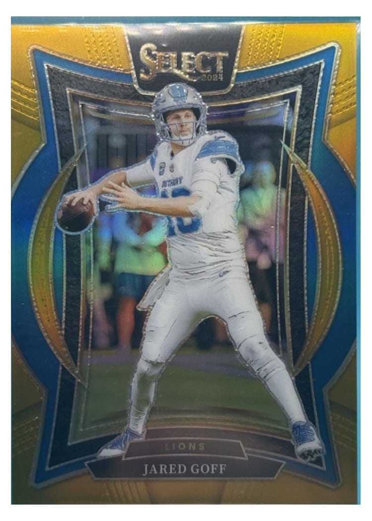 2024 Panini Select Base Set Jared Goff #36 card