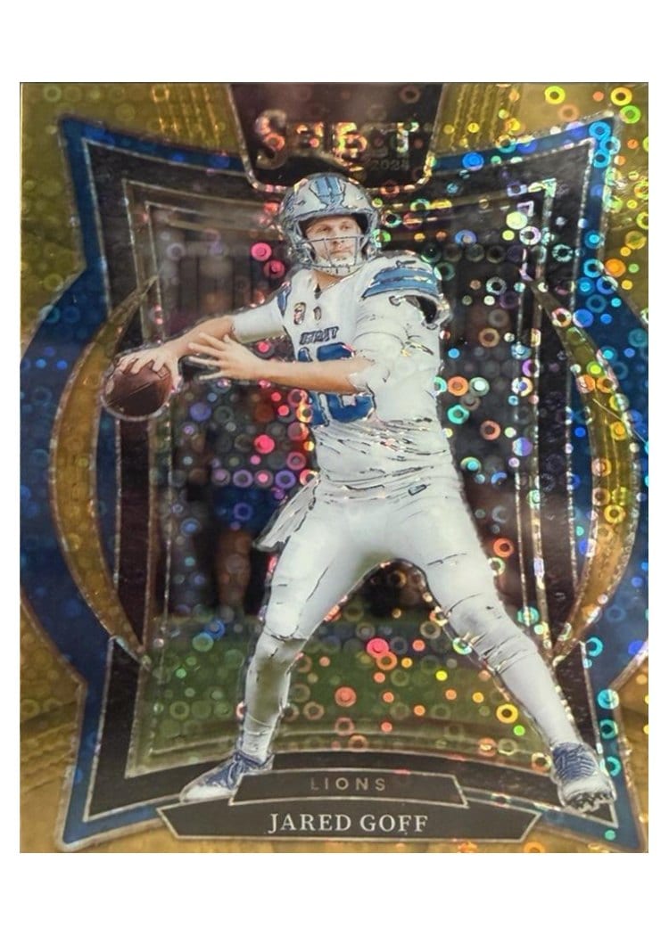 2024 Panini Select Base Set Jared Goff #36 card