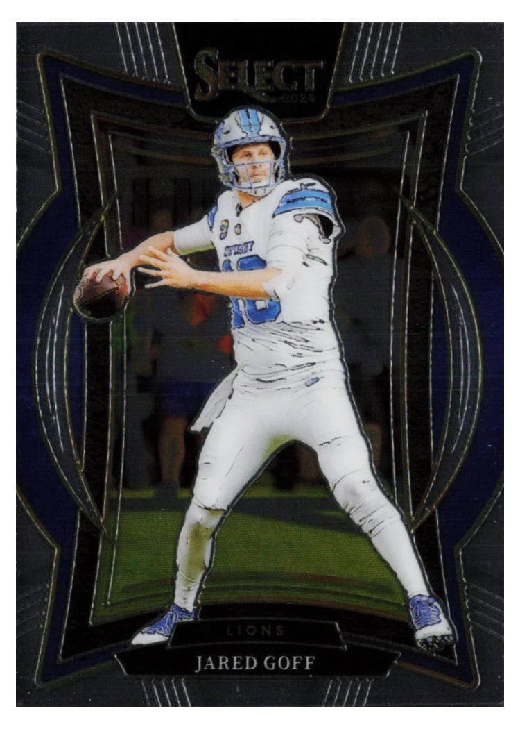 2024 Panini Select Base Set Jared Goff #36 card