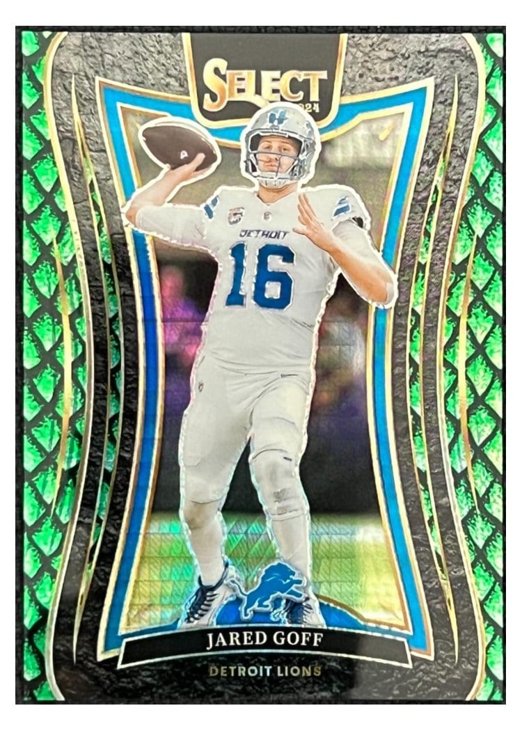 2024 Panini Select Base Set Jared Goff #389 card
