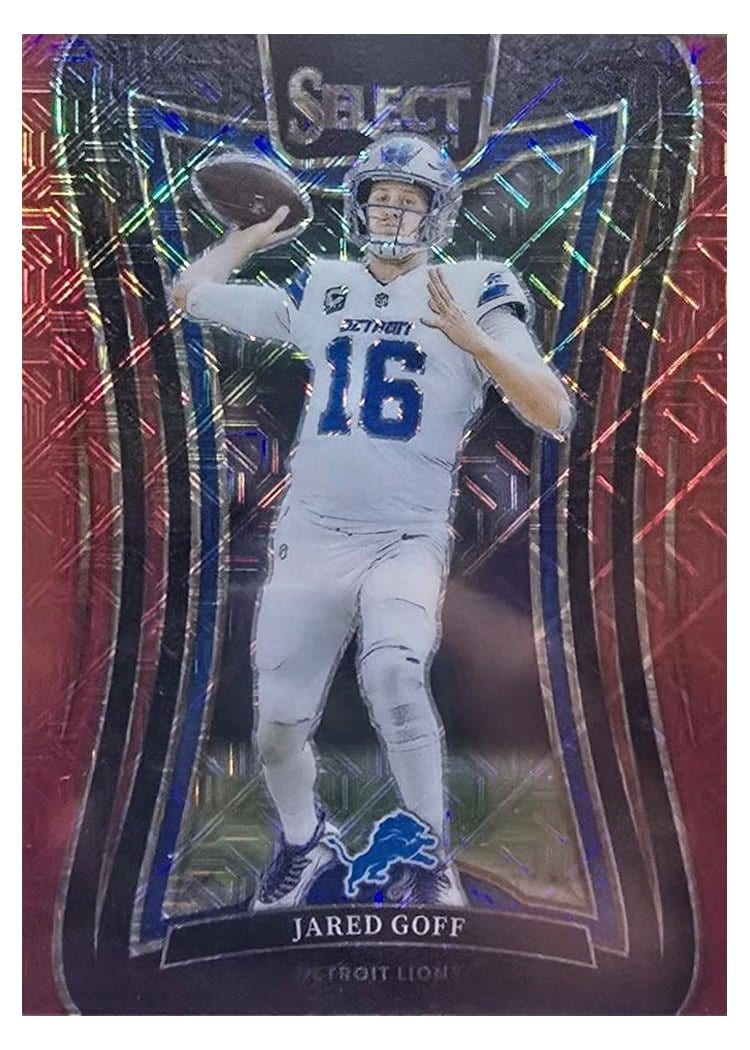 2024 Panini Select Base Set Jared Goff #389 card
