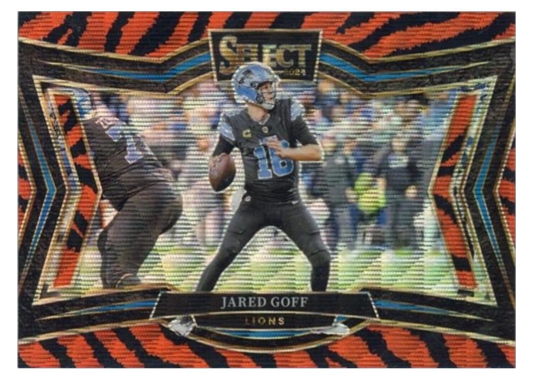 2024 Panini Select Base Set Jared Goff #466 card