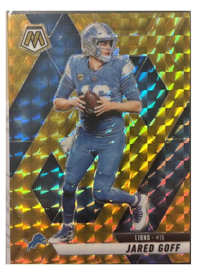 2025 Panini Mosaic Base Set Jared Goff #194 card