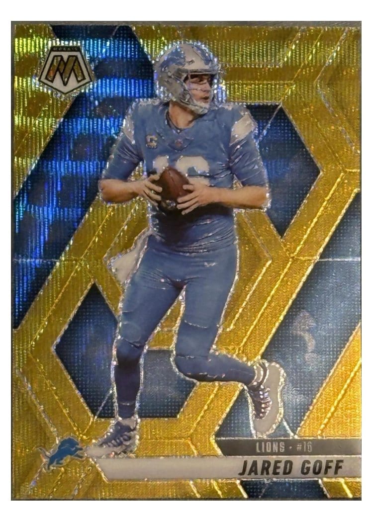 2025 Panini Mosaic Base Set Jared Goff #194 card